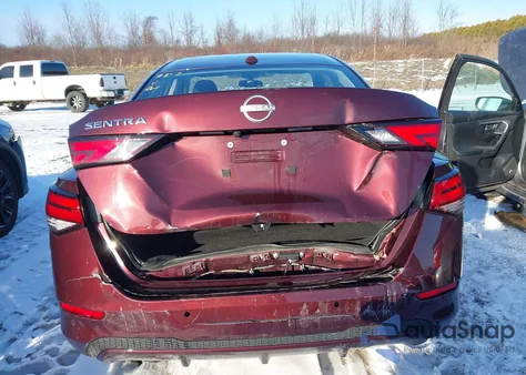 2025 Nissan Sentra Sv z USA, uszkodzony, nr VIN 3N1AB8CV9SY370279